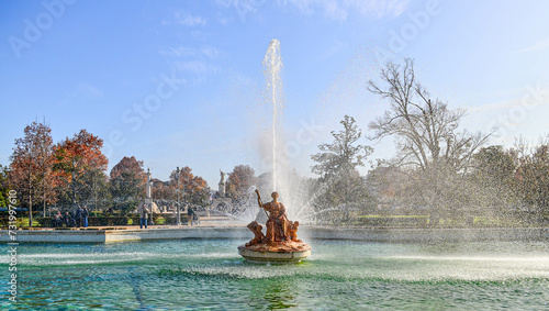 The Ceres Fountain is located next to the Royal Palace, in the Parterre Garden in the town of Aranjuez, province of Madrid.
 photo