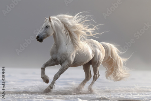 Ethereal White Unicorn Grace © Andrii 