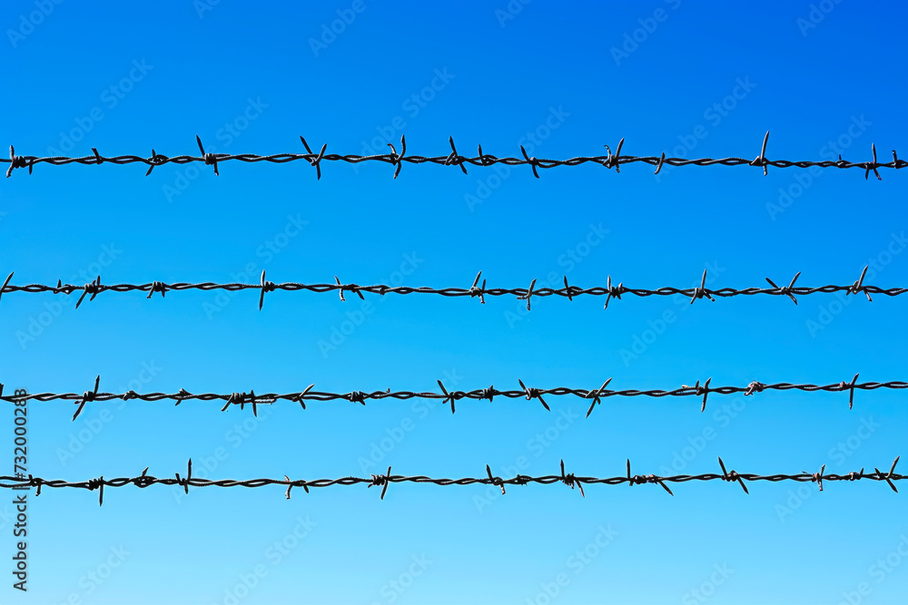 Icon of Endurance: Barbed Wire Star of David Icon of Endurance: Barbed Wire Star of David