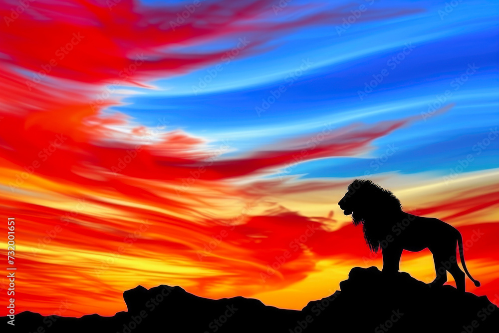 Rocky Throne: Lion's Sunset Domain Rocky Throne: Lion's Sunset Domain