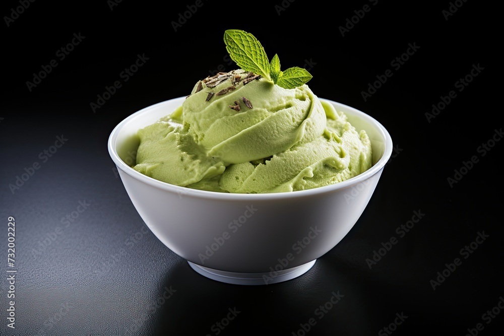 dalgona mactha green tea close up dalgona mactha green tea close up