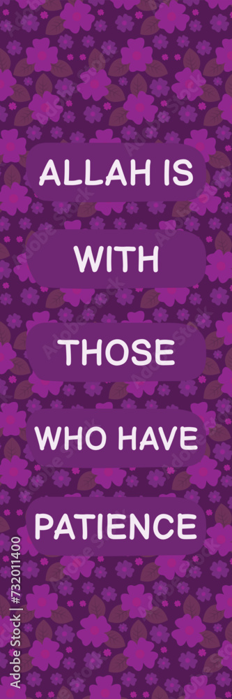 Holy Quran verses, Islamic quotes, Printable Bookmarks, Muslim ...