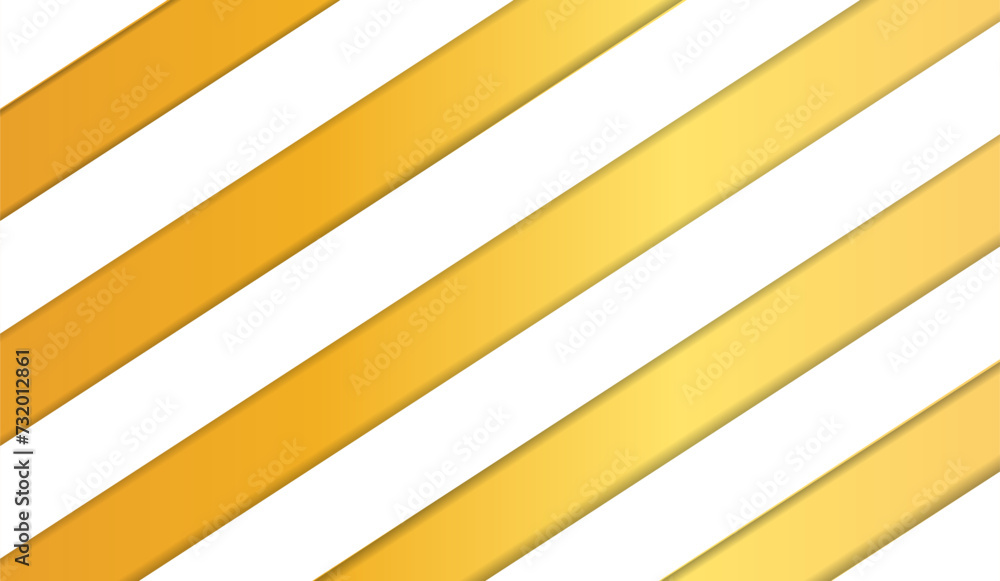 Vector background Paper art style in white and gold colors can be used in cover design, book design, poster, website background or advertising