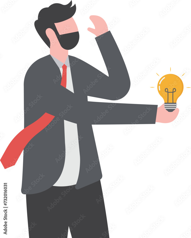 Thinking,Smart thinking businessmen people. businessman touching head while looking at light bulb,Innovation and inspiration concept.
Thinking,Smart thinking businessmen people. businessman touching head while looking at light bulb,Innovation and inspiration concept.