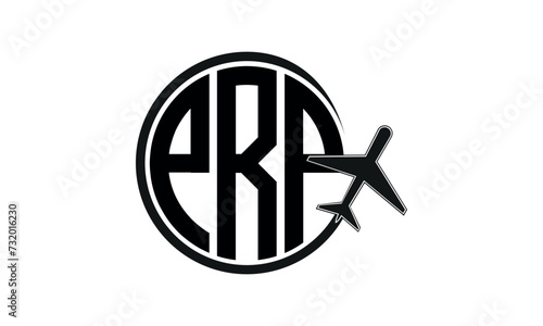 PRP three initial letter circle tour & travel agency logo design vector template. hajj Umrah agency, abstract, wordmark, business, monogram, minimalist, brand, company, flat, tourism agency, tourist