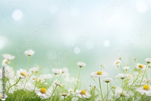 Beautiful floral spring banner © Kristina