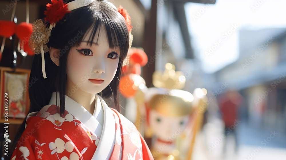 Japanese doll in Himeji, Japan
generativa IA
