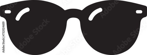 Sleek Elegance: Modern Sunglasses vector