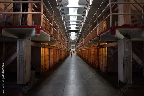 Stampa su tela Alcatraz Island Prison