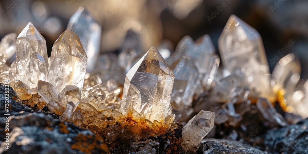 Quartz crystals background macro photography. Crystal macro. Mineral stone. Rhinestone. Close-up. Mineral photography. Macro crystal. Quartz stone. Quartz crystals background macro photography. Crystal macro. Mineral stone. Rhinestone. Close-up. Mineral photography. Macro crystal. Quartz stone.