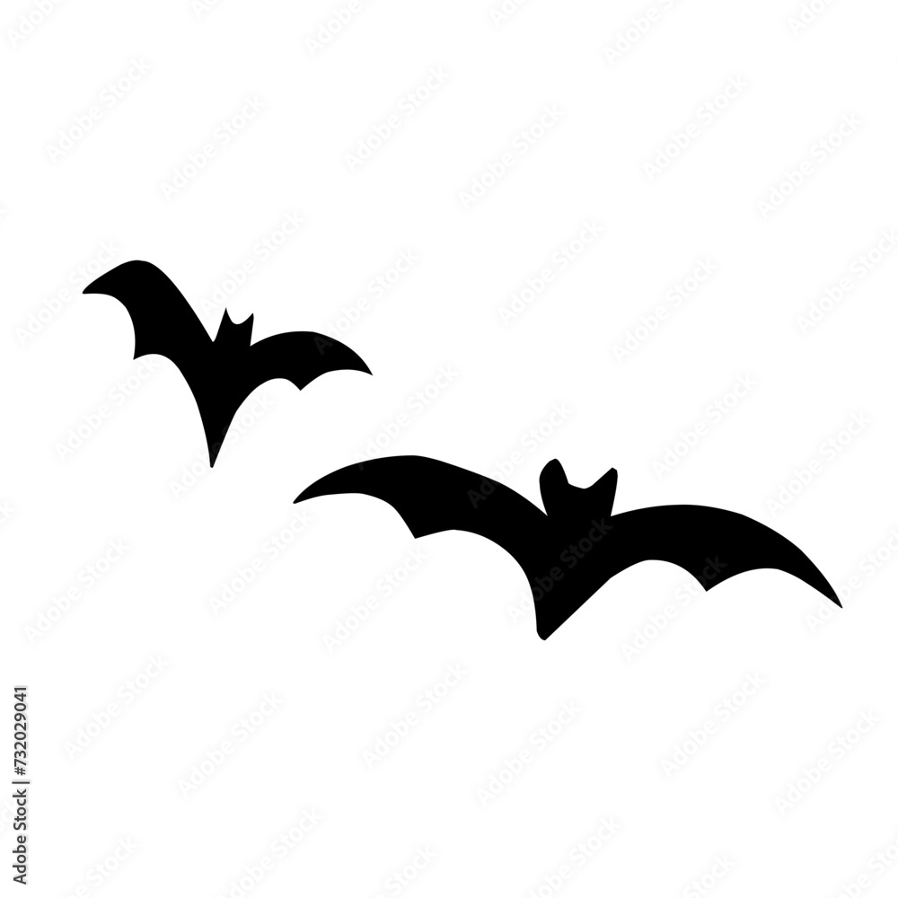 Naklejka premium Bat Silhouette
