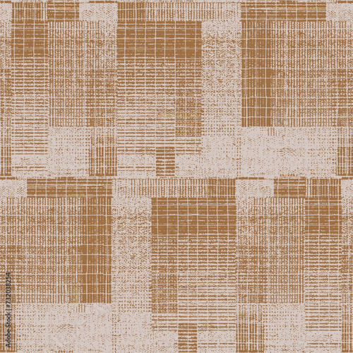 Traditional oriental decor in kilim style, modern variation of the eastern pattern, adaptation for decoration of textile. Vintage, boho chic. Gypsy, indian, nomad and african motifs.
