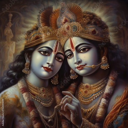 Lord Krishna: Divine Love and Wisdom in Religious Imagery