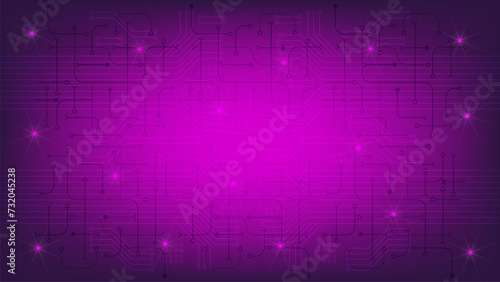 Digital technology metaverse neon  pink background, cyber information, abstract speed connect communication, innovation future meta tech, internet network connection, Ai, big data.  EPS10