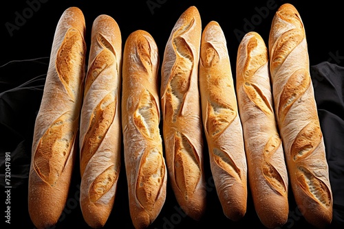 Obraz na płótnie French bread close up w salonie