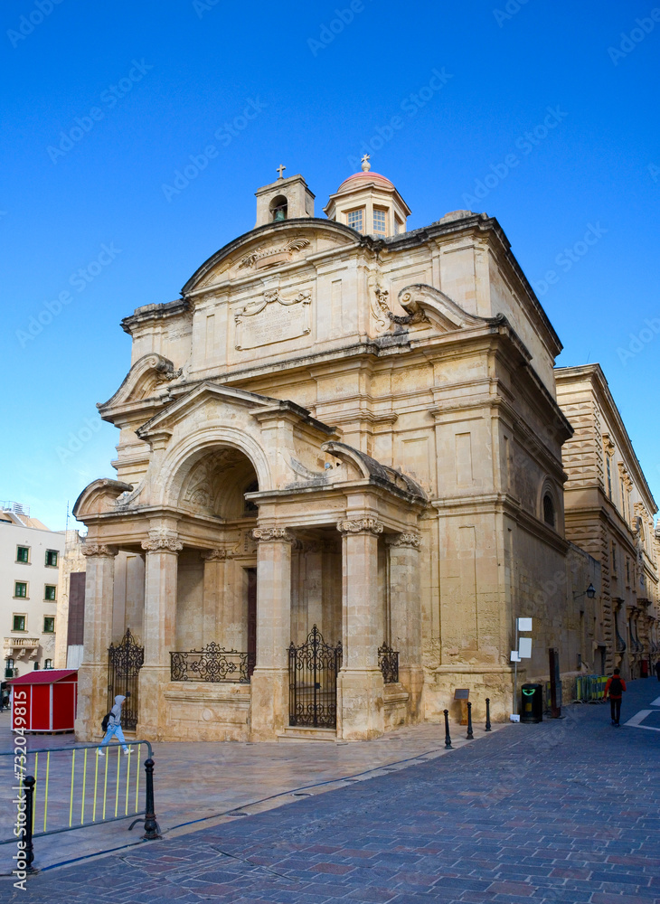 Church of Saint Catherine of Italy in Valletta, Malta	
