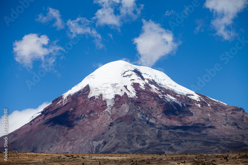 Breathtaking Chimborazo Mountain Photographs - Majestic Snowy Peaks of Ecuador