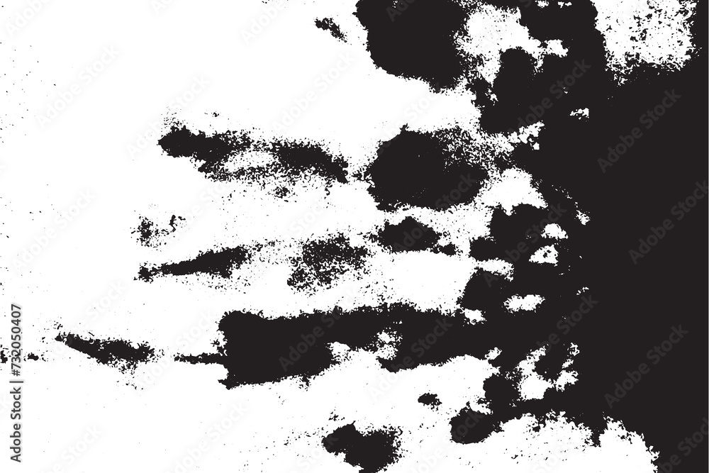 Abstract wall texture black color texture on white background.