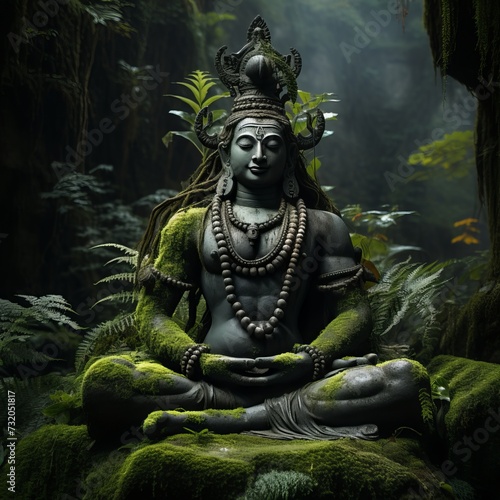 Lord Shiva: Divine Power and Tranquility in Religious Imagery