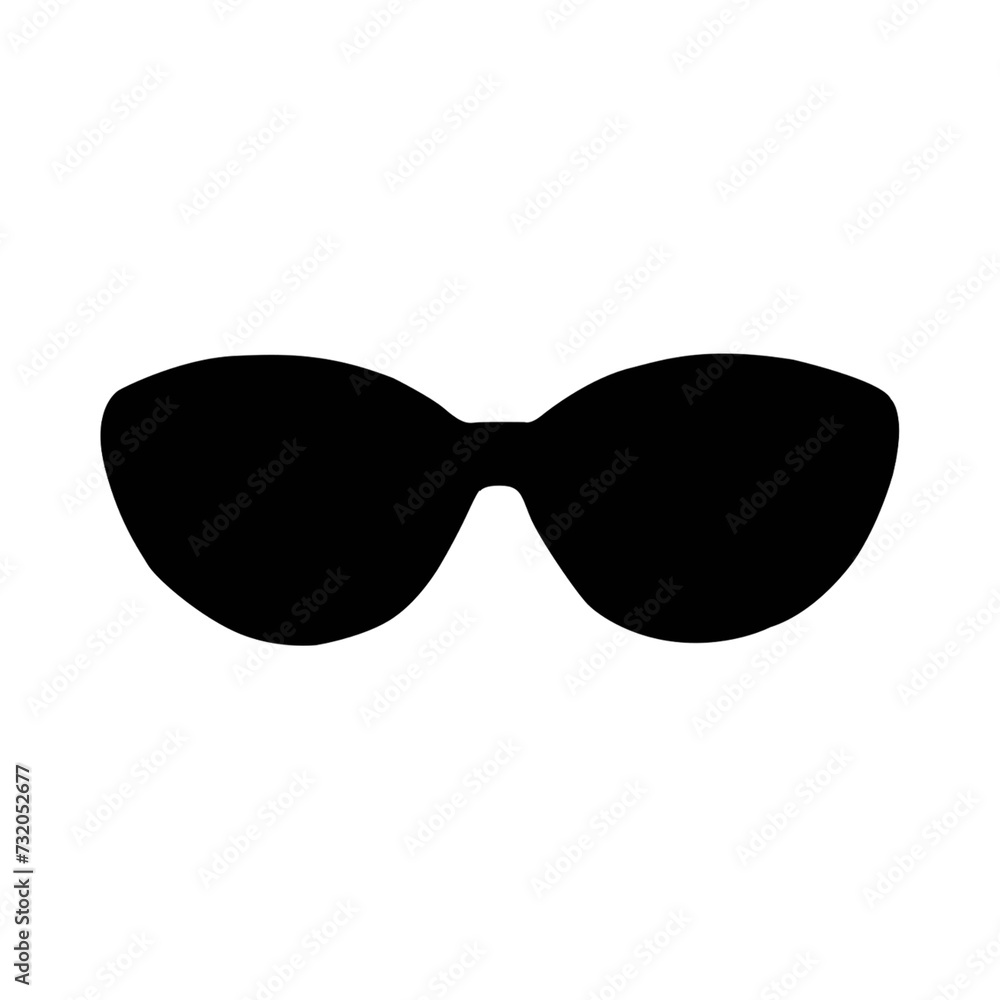 black sunglasses isolated on white black sunglasses isolated on white