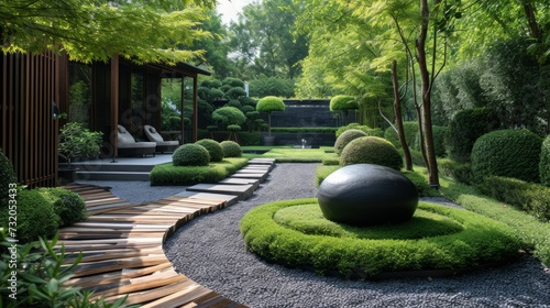 Clean and modern photograph highlighting the sculptural elements and artistic...