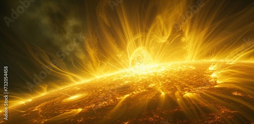 the sun as seen from space