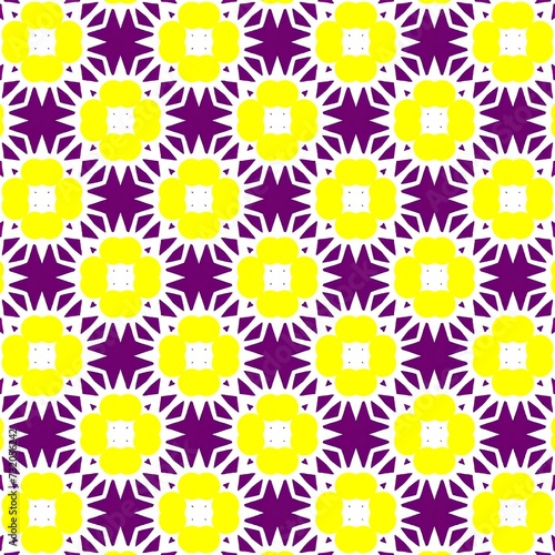 A beautiful repeating geometric pattern design. An illustration of amazing reiteration for fashion designing.