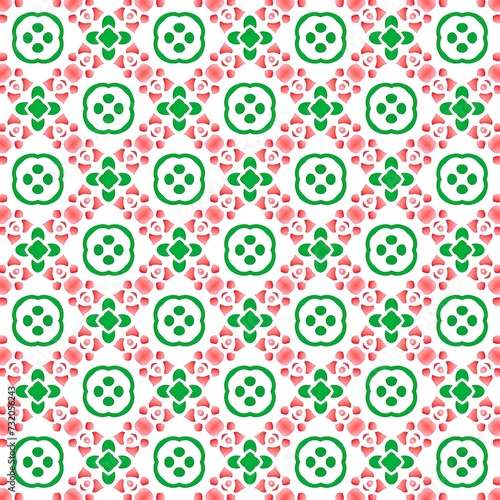 A beautiful repeating geometric pattern design. An illustration of amazing reiteration for fashion designing.