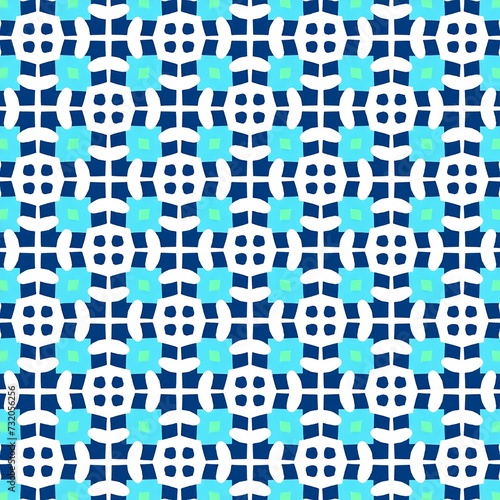 A beautiful repeating geometric pattern design. An illustration of amazing reiteration for fashion designing.