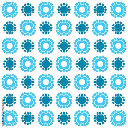A beautiful repeating geometric pattern design. An illustration of amazing reiteration for fashion designing.