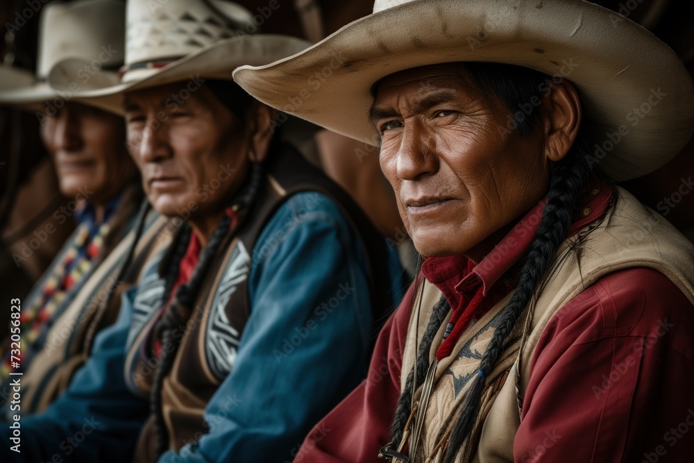 Native american old man portrait. Native american old man portrait.