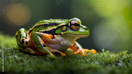 frog on the grass © Juan Antonio 