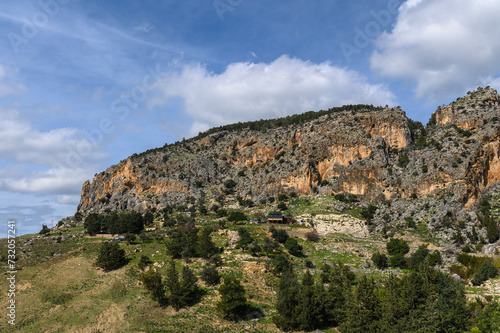 Fototapeta Naklejka Na Ścianę i Meble -  mountains on a sunny day in Northern Cyprus 5