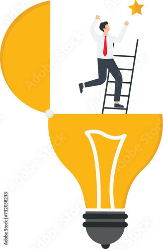 Achieve goals through creative thinking, a thought process for the effectiveness of the work done, use imagination and ingenuity for new opportunities, achieve success with the help of intellect
