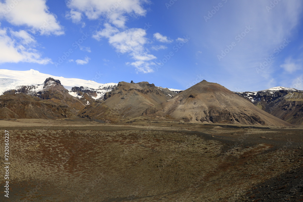 Vatnajökull is the largest ice cap in Iceland. It is the second largest glacier in Europe after the ice cap of Severny Island