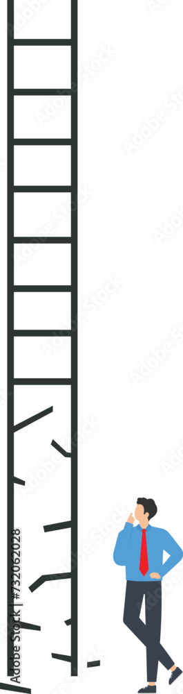 Broken ladder
Broken ladder