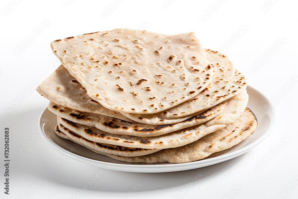 Nan bread close up Nan bread close up