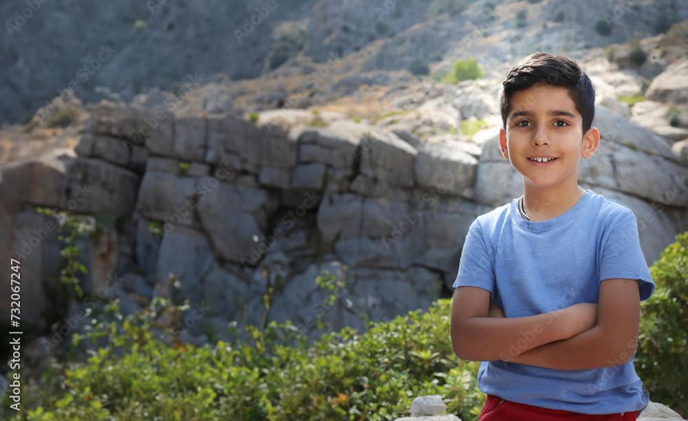 Naklejka premium happy baby