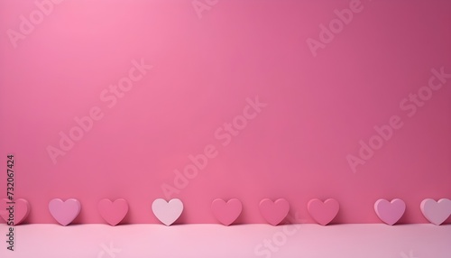 pink background with copyspace © Lied