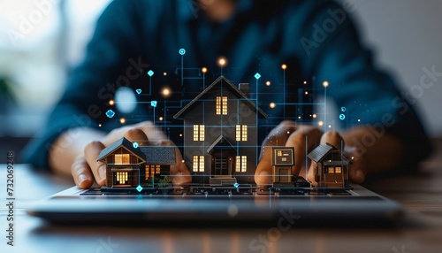 Cloud-Based Real Estate Document Collaboration, the benefits of cloud-based collaboration for real estate documents with an image showing agents and clients accessing and collaborating, 