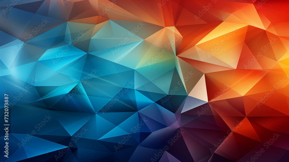 Abstract Colorful Rainbow Geometric Background Abstract Colorful Rainbow Geometric Background