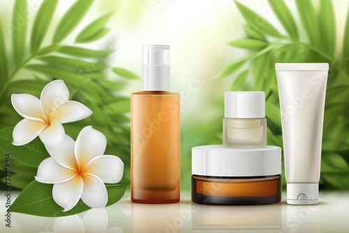 Natural skin care murumuru butter cream, anti aging serum oil book mockup. Beauty face maskwomen beauty set. Sensitive tonic dispenser product mockup. collagen for wrinkles cosmetic jar lotion