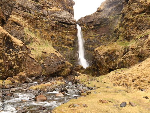 Irafoss waterfall is a South Iceland hidden gem  located between the more-famous Skogafoss and Seljalandsfoss waterfalls.