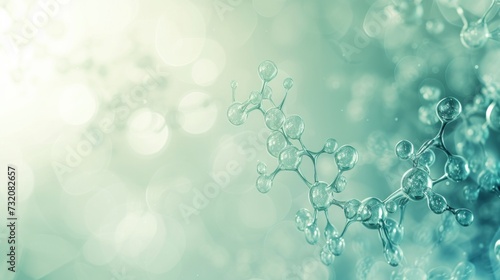 Serene background adorned with subtle medical symbols, reflecting the simplic...