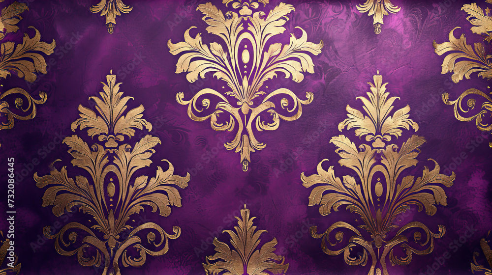 Purple and Gold Wallpaper With Pattern Purple and Gold Wallpaper With Pattern