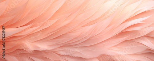 Soft and subtle natural pattern in the trending "Peach Fuzz" color of the year.