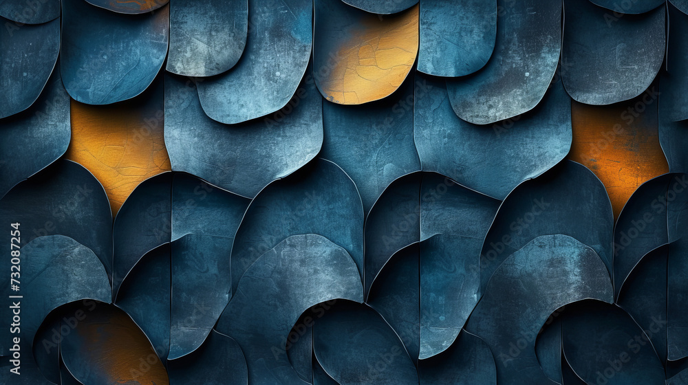 Close Up of Blue and Yellow Wall Close Up of Blue and Yellow Wall