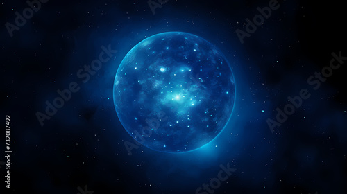 Cosmic illustration showing vibrant cosmic background