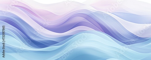 A pastel pattern background featuring flowing water waves.