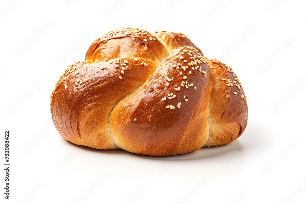 pretzel bread closeup